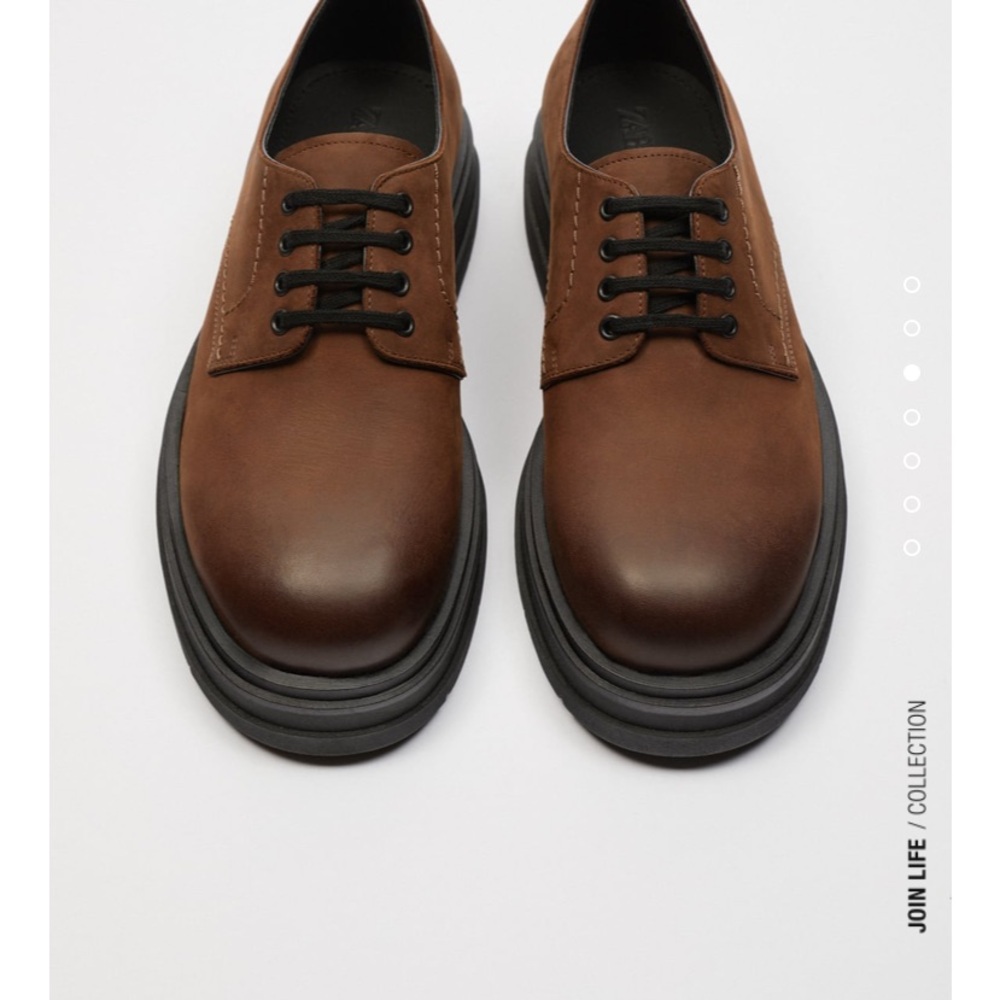 Brown Leather Men's Shoes